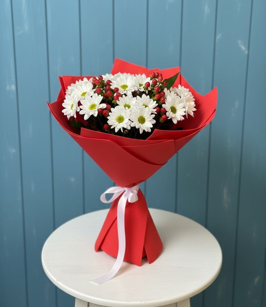 Букет цветов из: Хризантемы в Кижинге