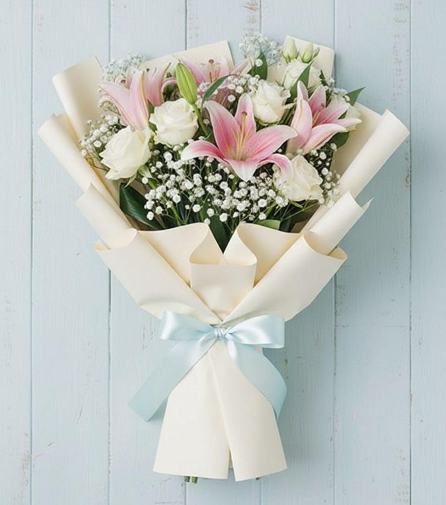 Букет цветов из: Лилии в Кижинге