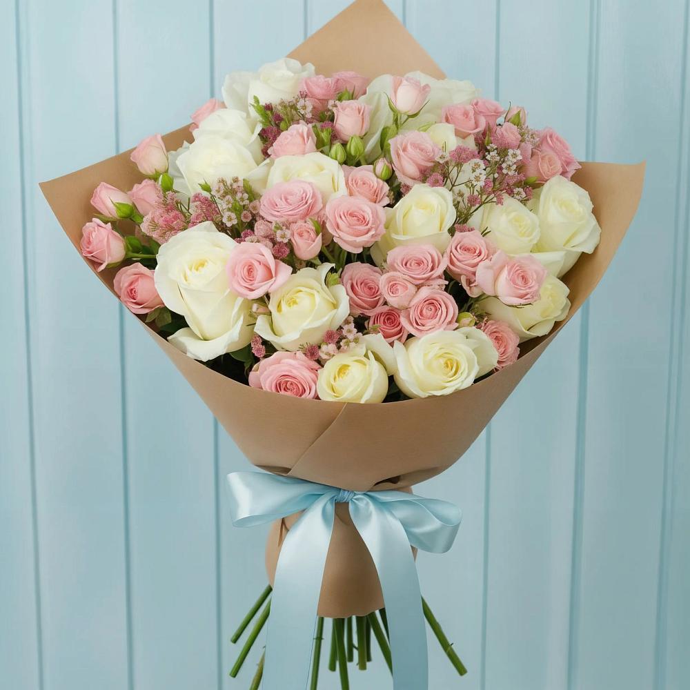 Букет цветов из: Розы в Кижинге