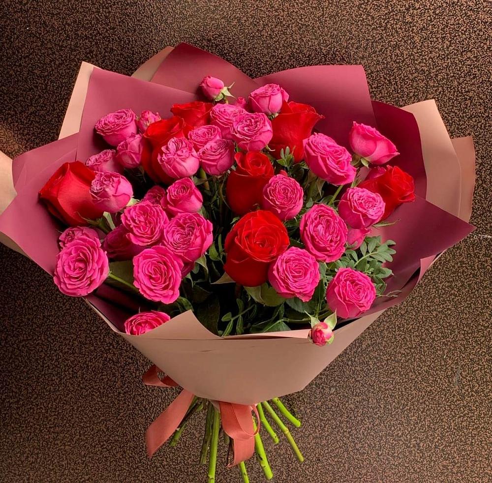 Букет В объятьях нежности в Кижинге