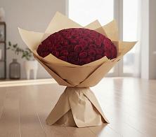 Букет 101 Красная роза в Кижинге