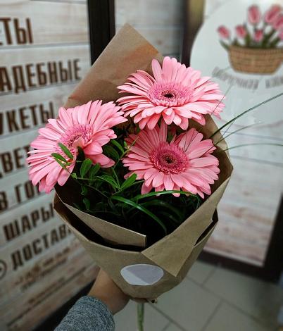 Букет цветов из: Герберы в Кижинге