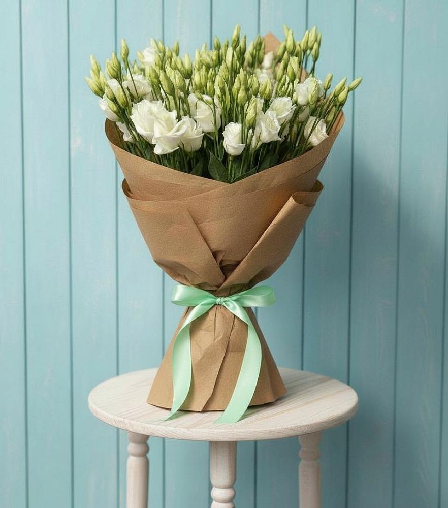 Букет цветов из: Лизиантусы в Кижинге