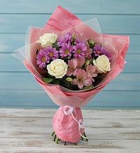 Букет цветов из:  Герберы в Кижинге