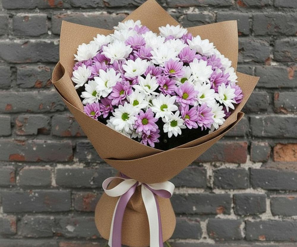 Букет цветов из: Хризантемы в Кижинге