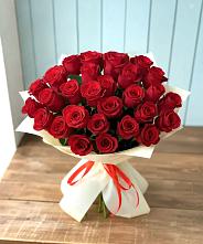Букет 29 Красных роз в Кижинге