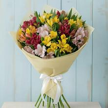Букет цветов из:  Альстромерии в Кижинге