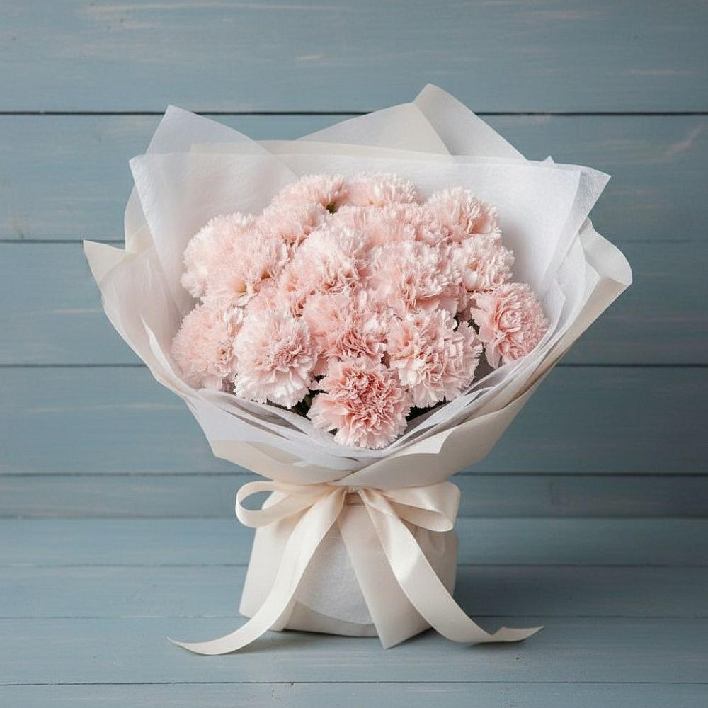 Букет цветов из: Гвоздики в Кижинге