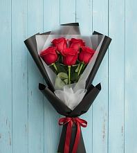 Букет цветов из:  Розы #REPLACE_PRED# Кижинге