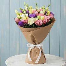 Букет цветов из:  Лизиантусы #REPLACE_PRED# Кижинге